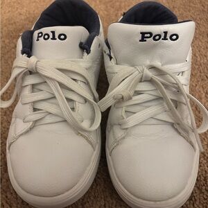 Polo by Ralph Lauren White Kids Sneakers